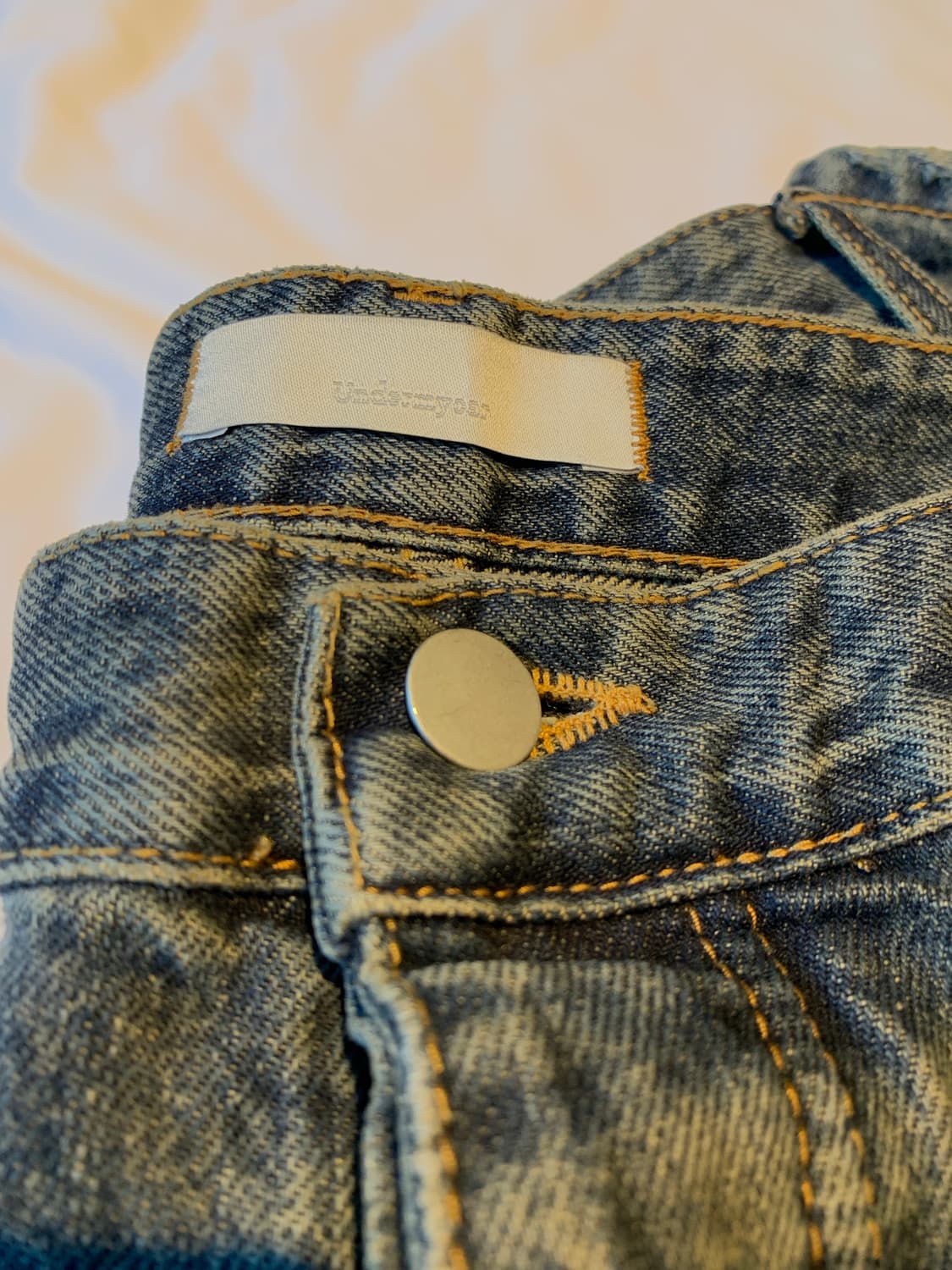 언더마이카 이에크 핸드 브러쉬 와이드 진 상품이미지9