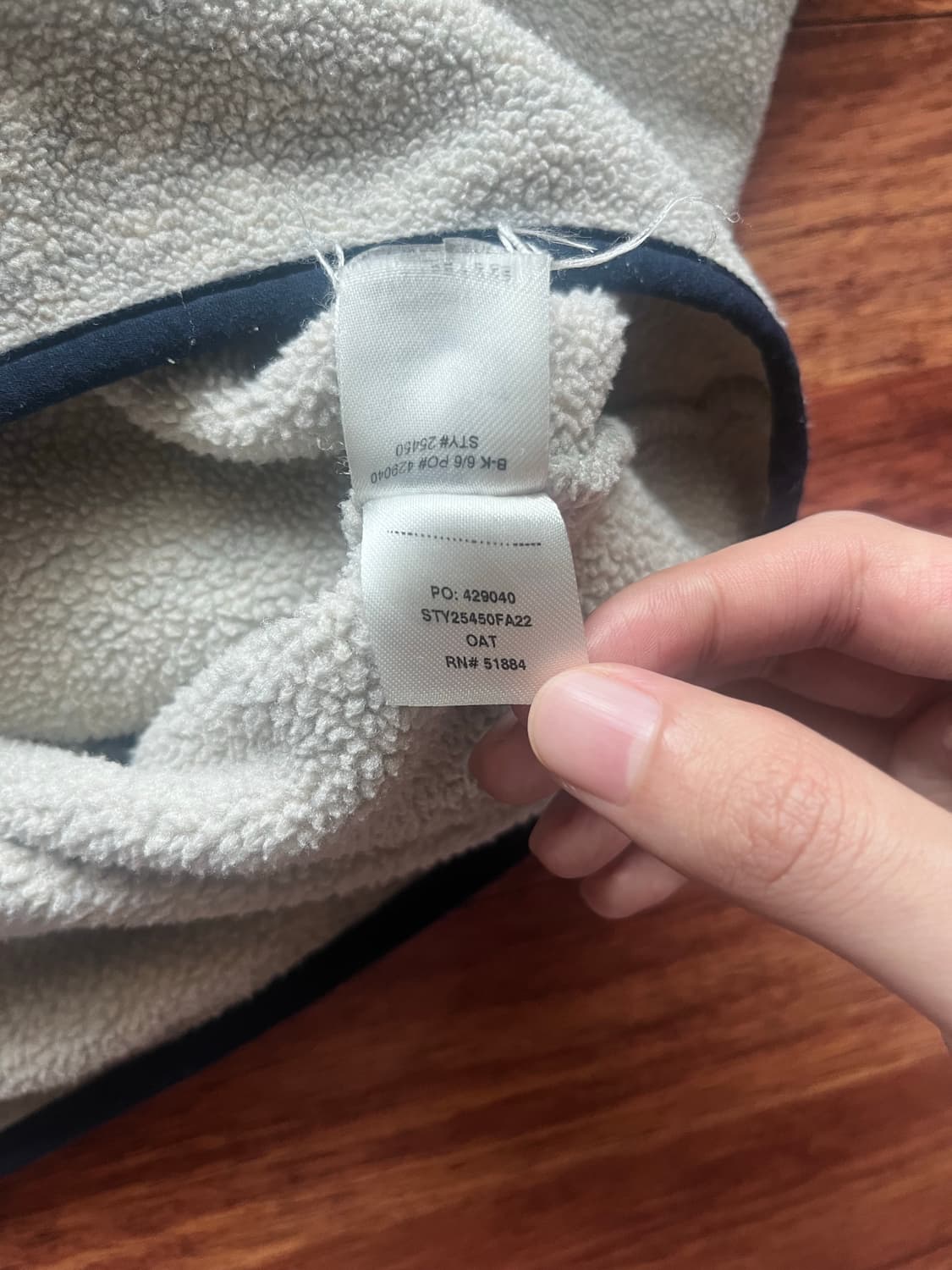 [L] 파타고니아 신칠라 헤비웨이트 오트밀 상품이미지3