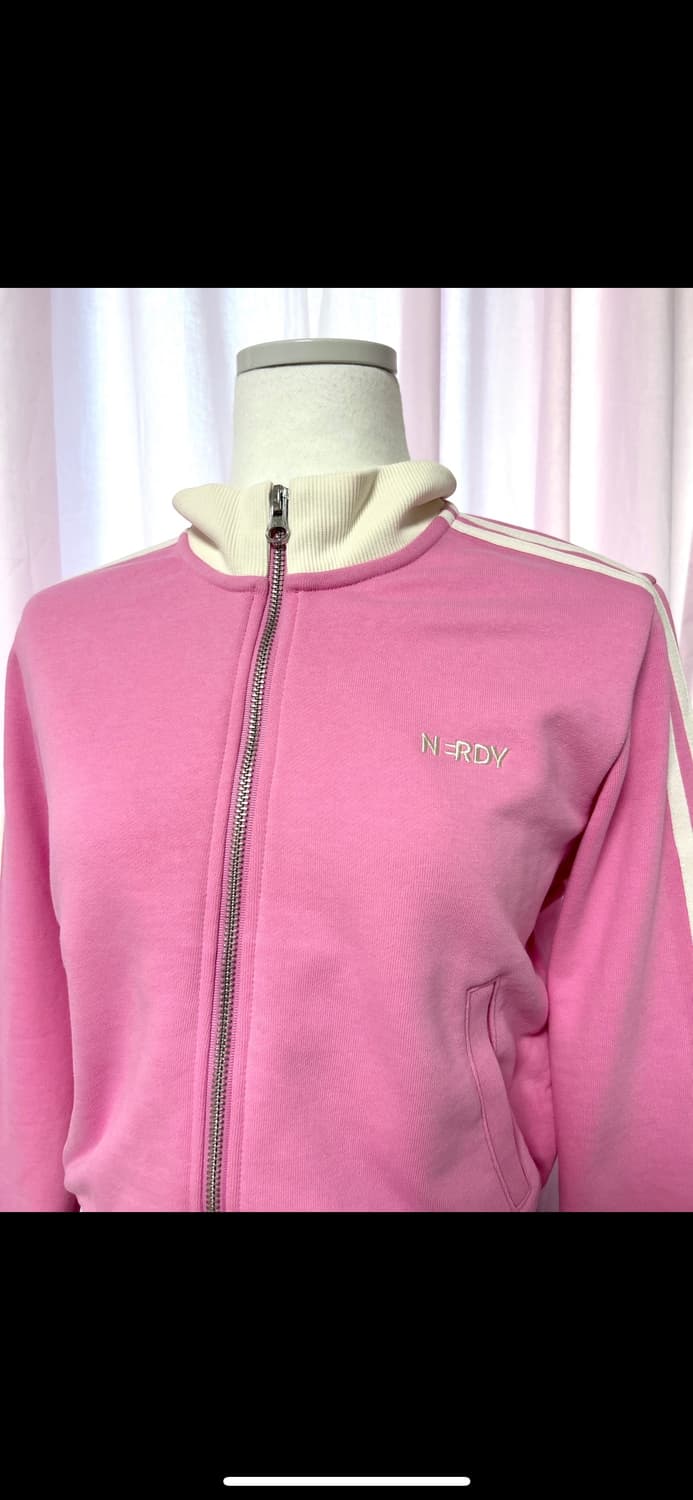 널디 진딸기핑크 져지 집업 상품이미지3