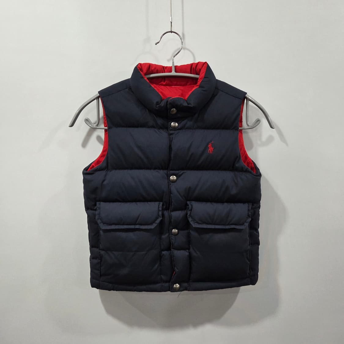 폴로랄프로렌 키즈 리버시블 다운 패딩조끼 4T  상품이미지1