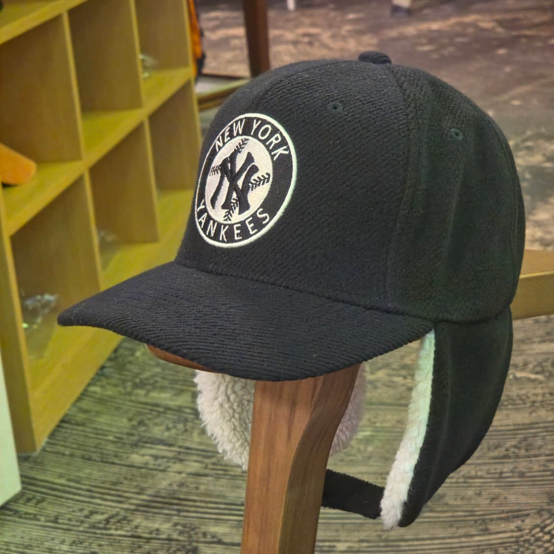 뉴욕 양키스 귀달이 모자 블랙 상품이미지4