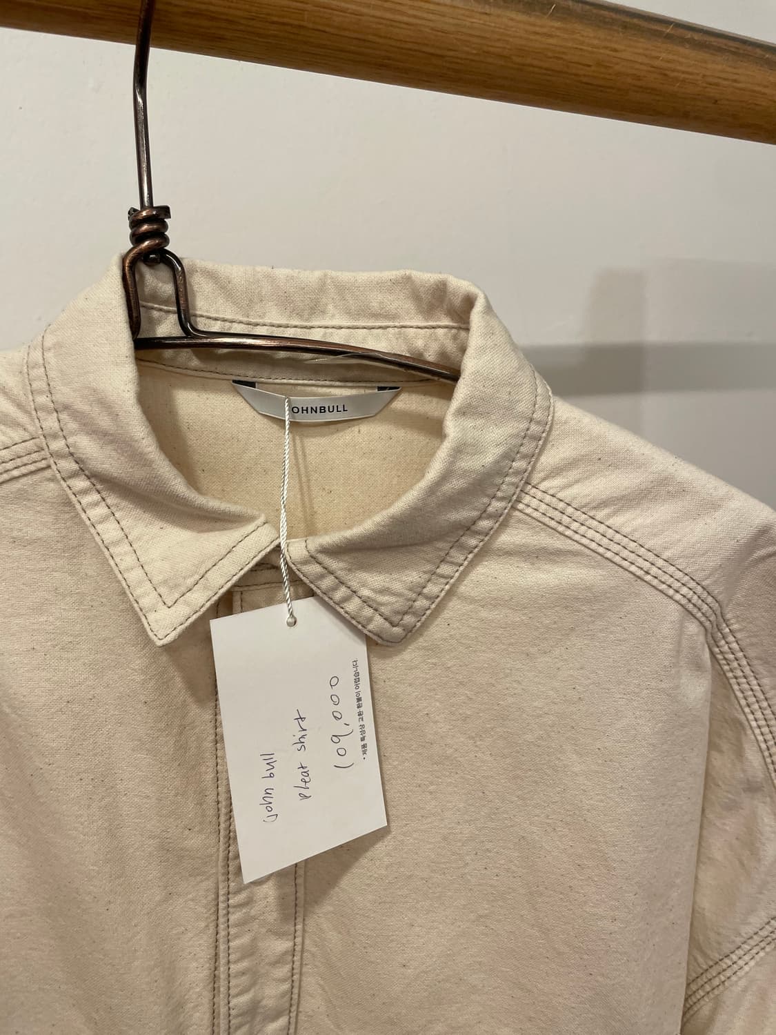 johnbull pleat shirt 상품이미지2