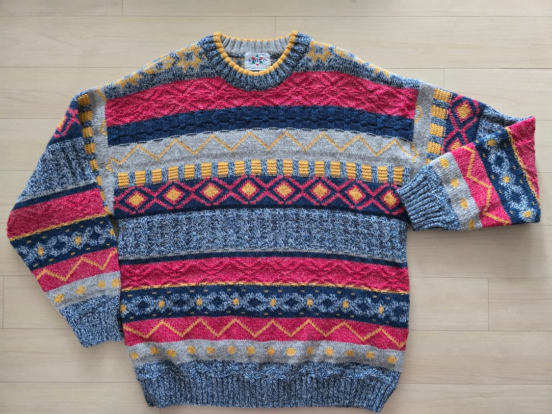 Asterico 이탈리아 빈티지 니트 L 상품이미지1