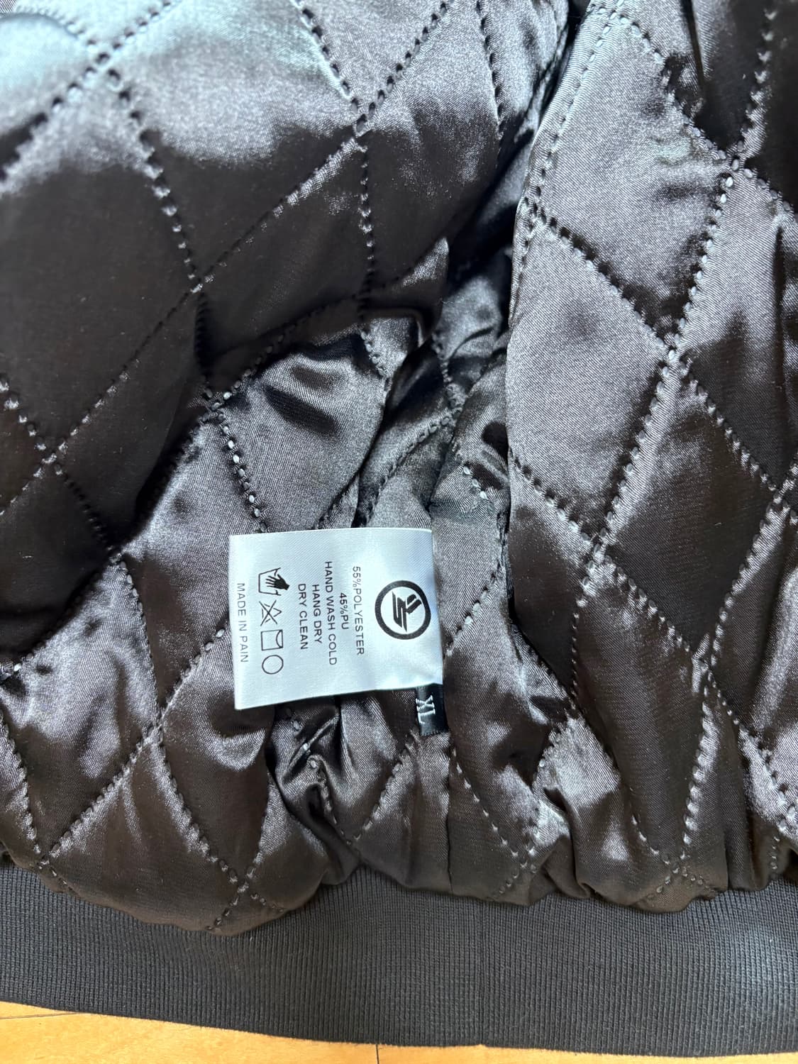 Sicko born from pain 페이디드 레더 후디 자켓 XL 상품이미지4