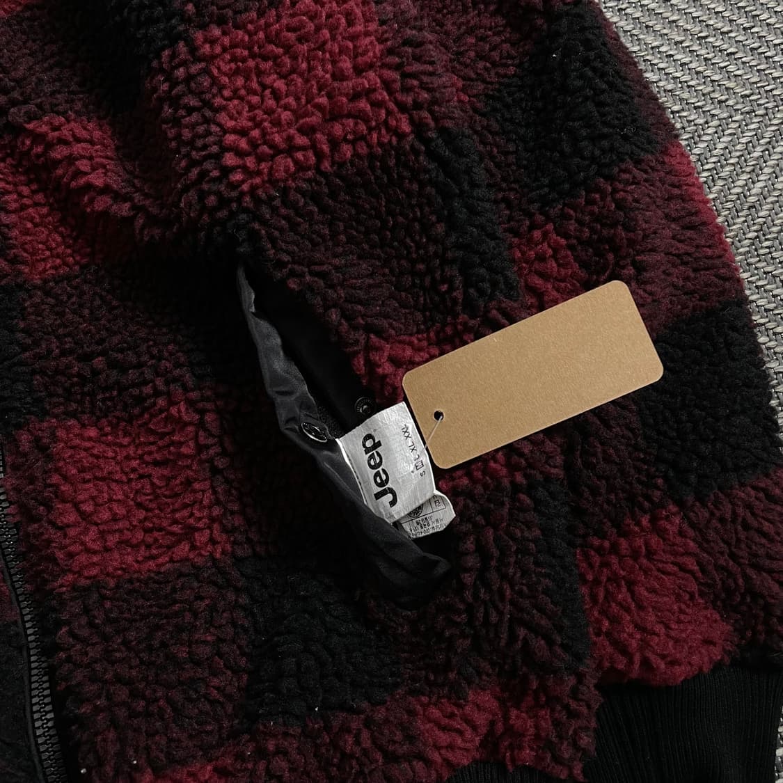 지프 리버시블 후리스 항공 점퍼 o 4484 상품이미지8