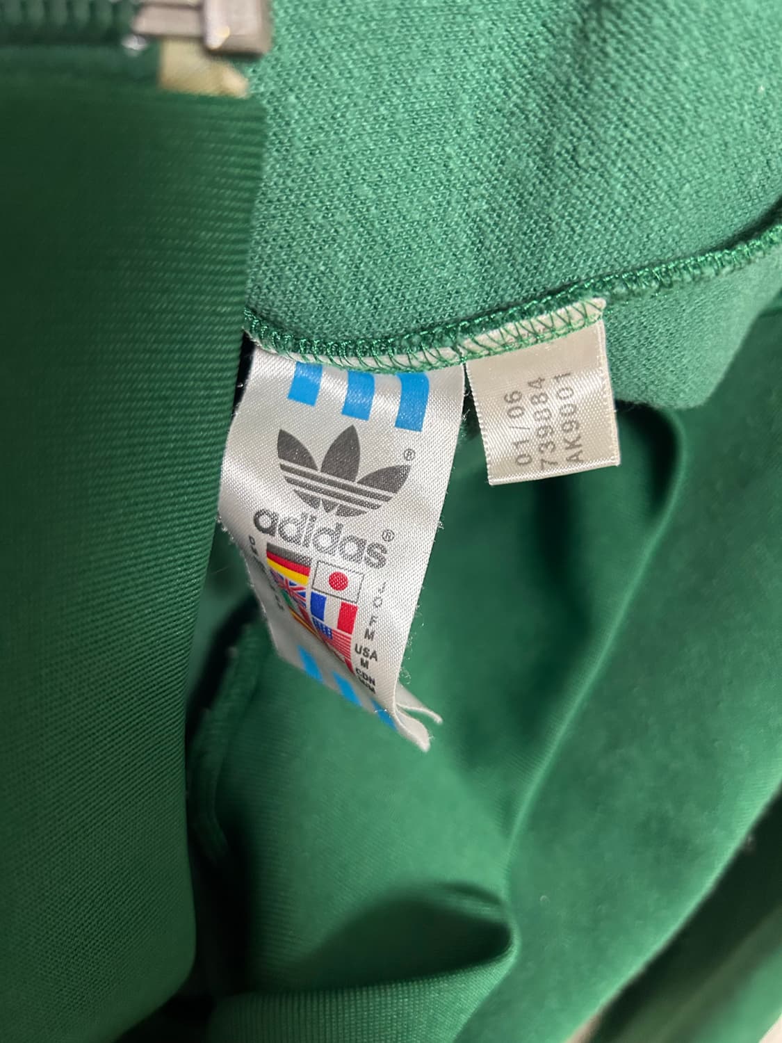 아디다스 브라질 현빈 져지M사이즈 팜 상품이미지4