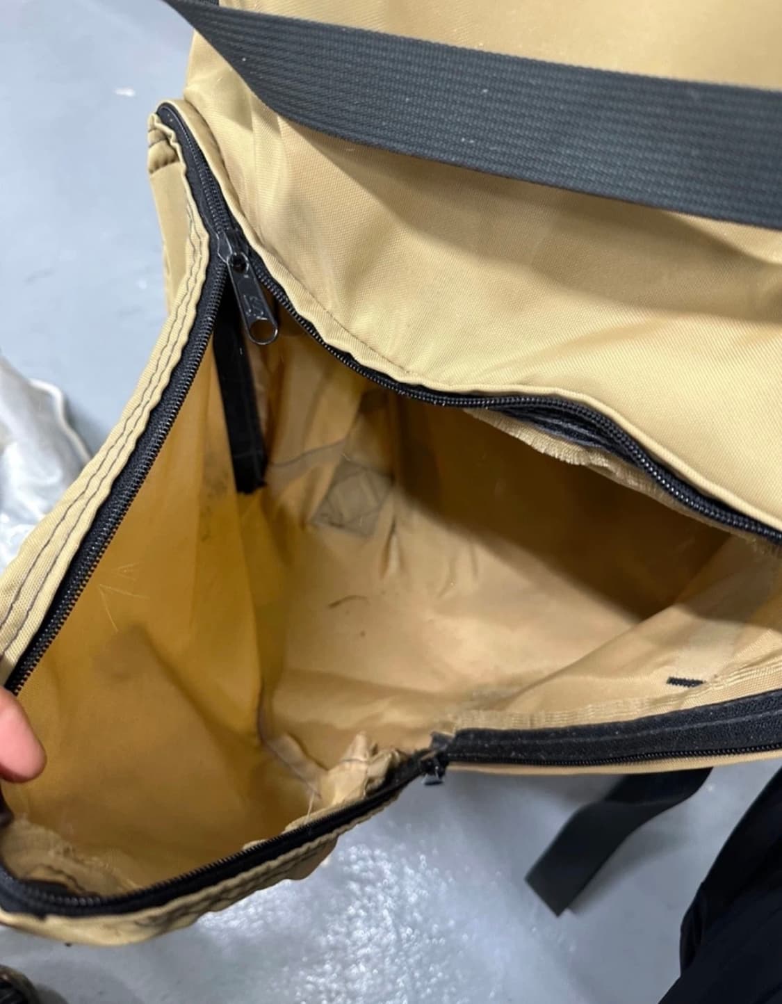 잔스포츠 빈티지 프레임 백팩 상품이미지4