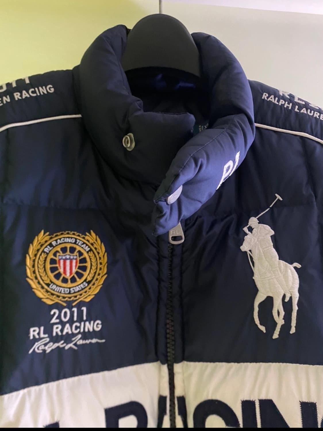 폴로랄프로렌 스포츠 레이싱 패딩 베스트 상품이미지2