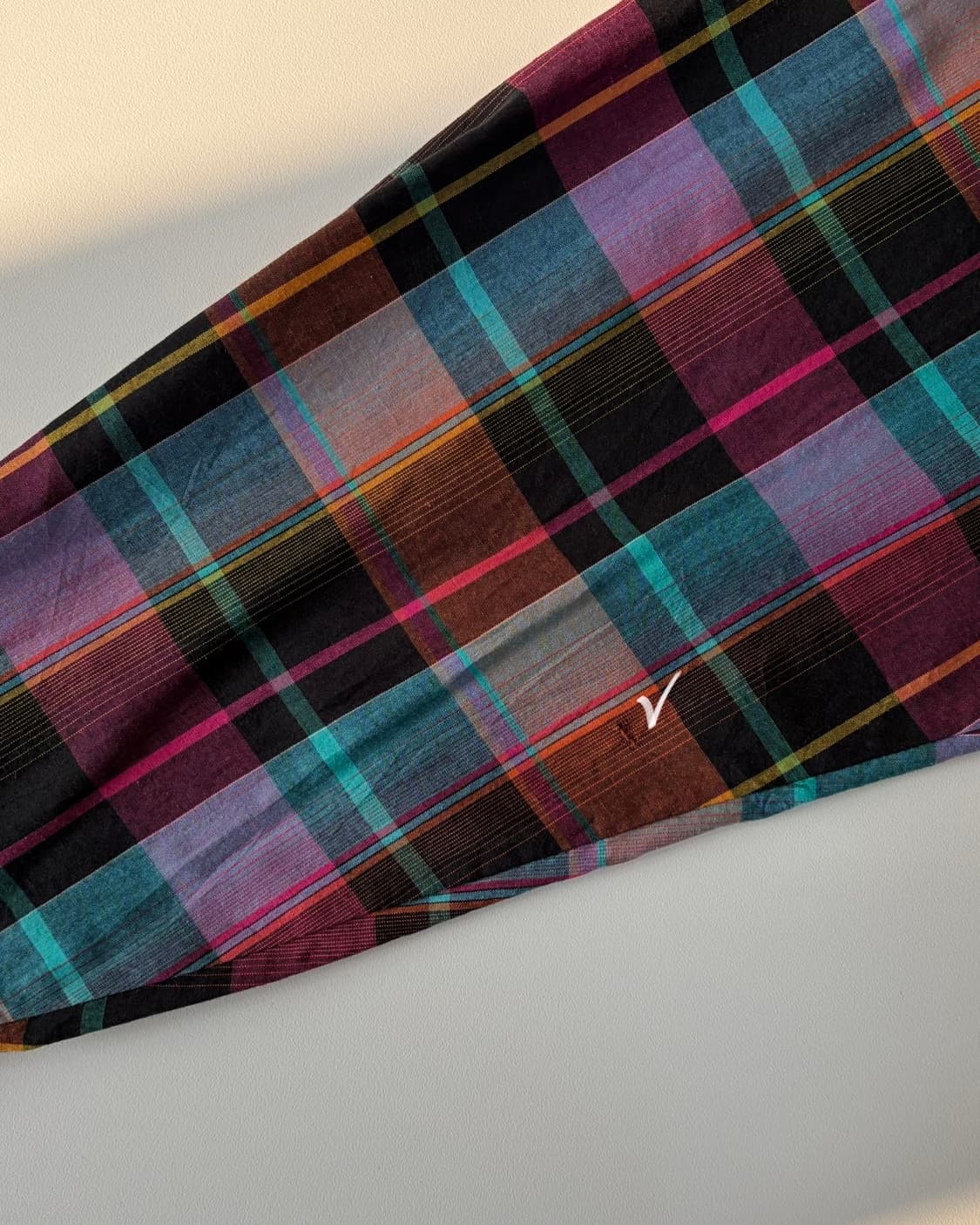 [XL]랭글러 Wrangler 마드라스 카우보이 웨스턴 셔츠 상품이미지8