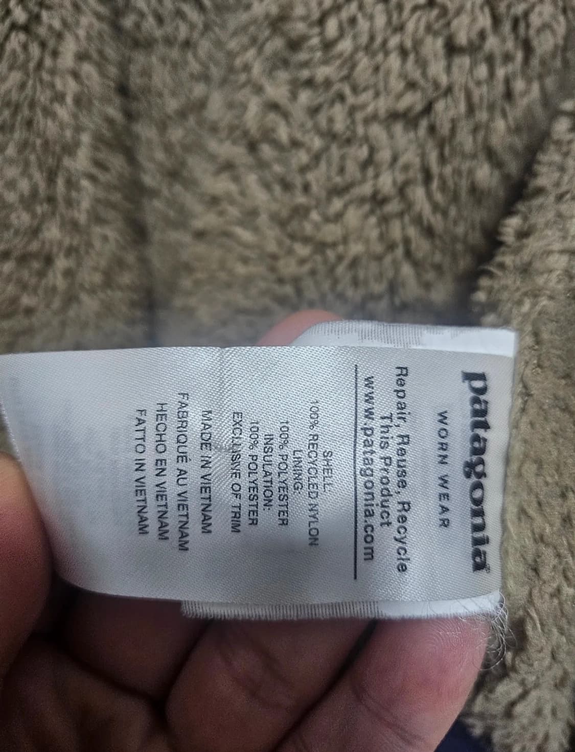 파타고니아 이스머스 퀼팅 자켓 남성 상품이미지3