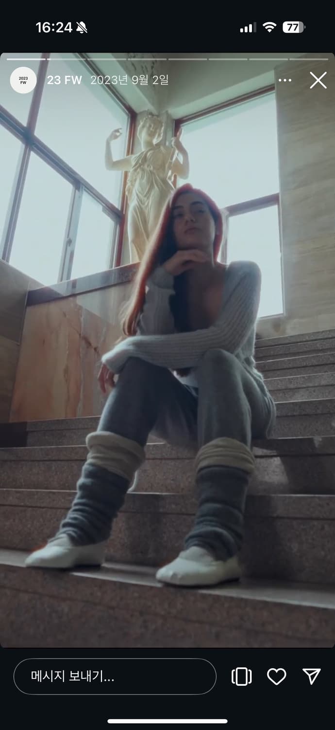 Monoha 모노하 울 캐시미어 조거 상품이미지2