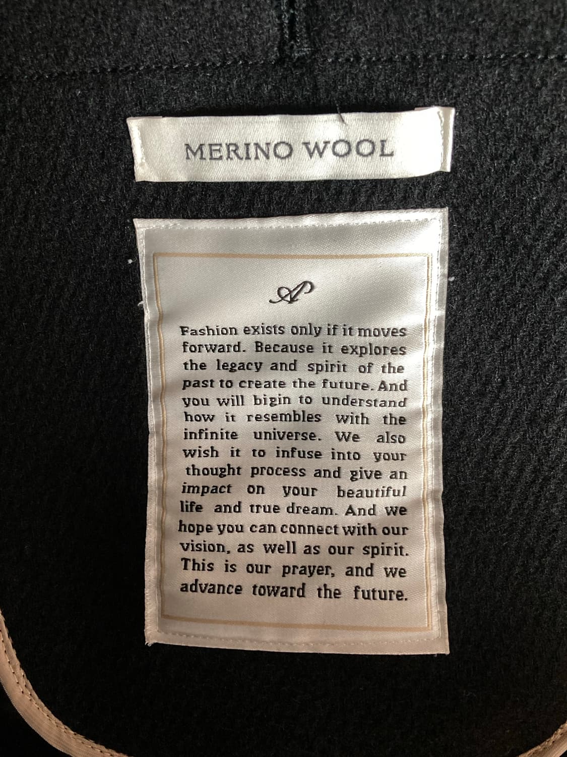 애프터프레이 숄카라 코트 블랙 M (르메르 티베탄 느낌) 상품이미지7