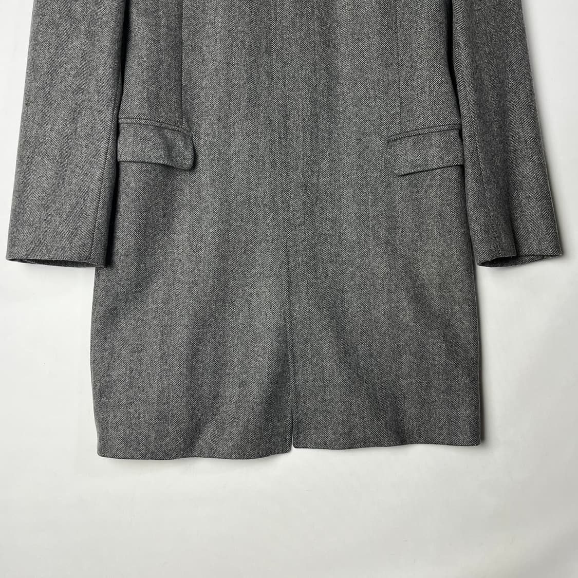 [DOLCE & GABBANA] 돌체앤가바나 헤링본 더블 롱 코트 상품이미지4