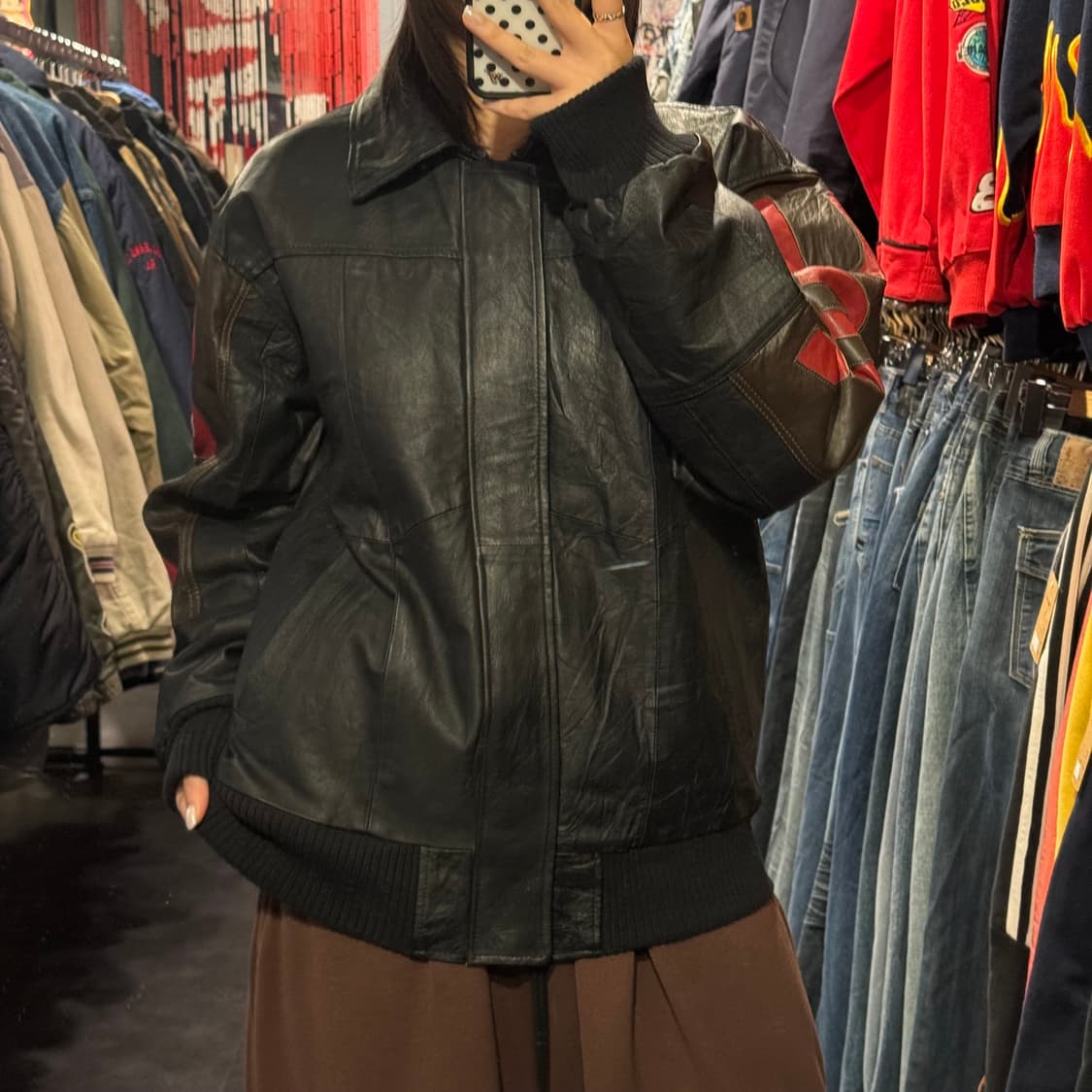 [IM] 빈티지 레더자켓 상품이미지2