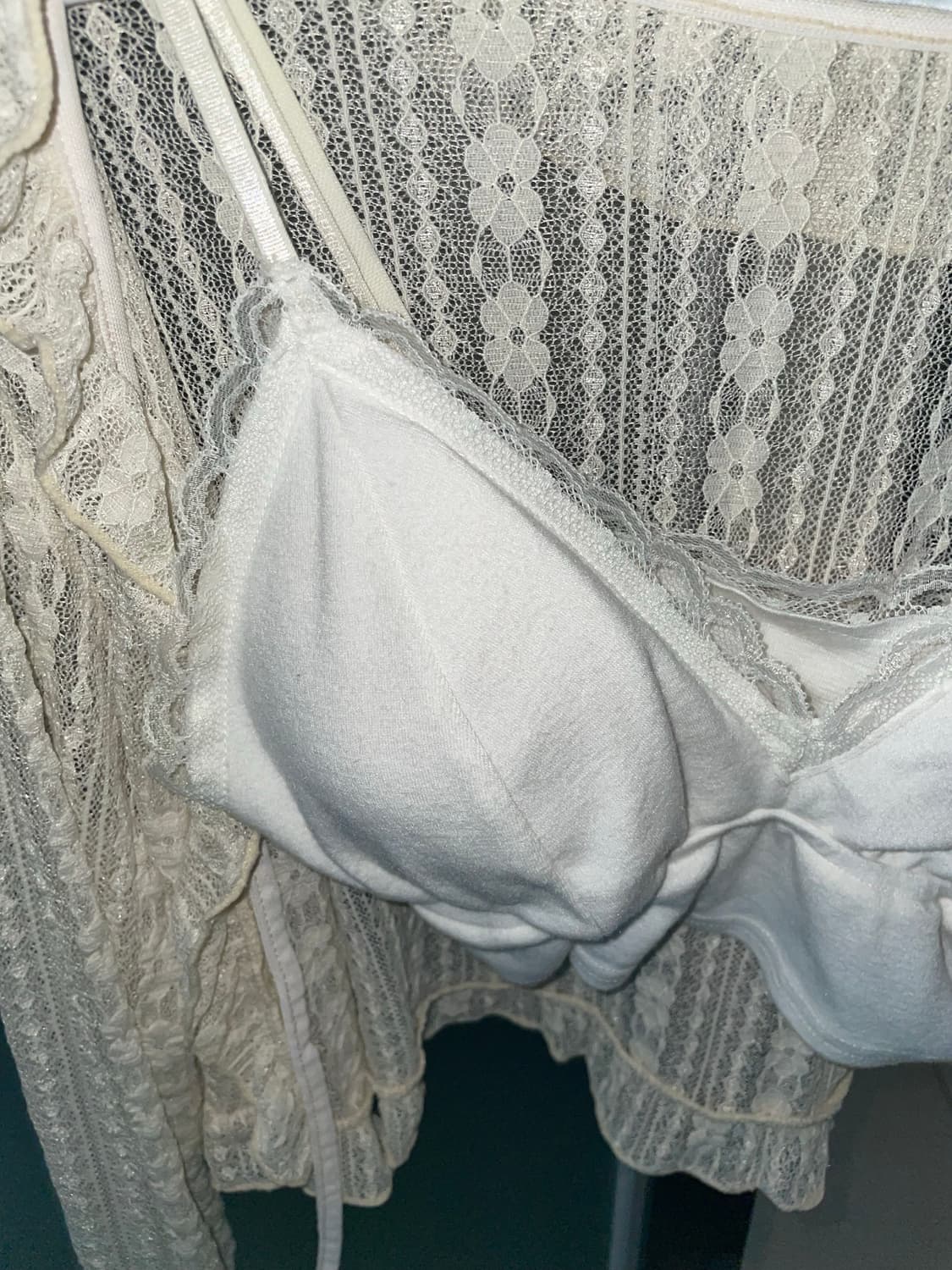 브라캡 레이스 나시 가디건 세트 상품이미지3
