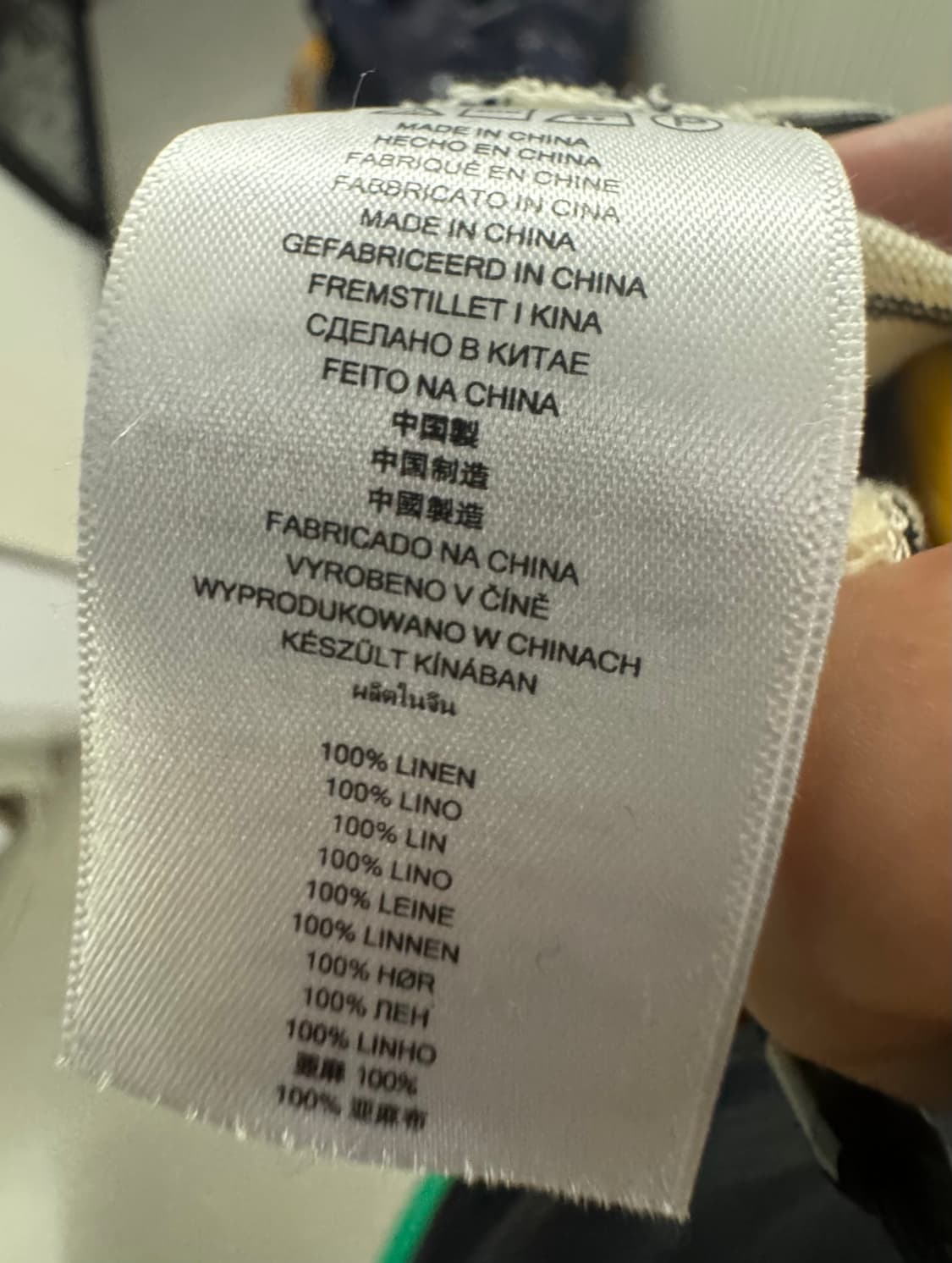 Michael Kors 100% 린넨 티셔츠 XL 상품이미지3