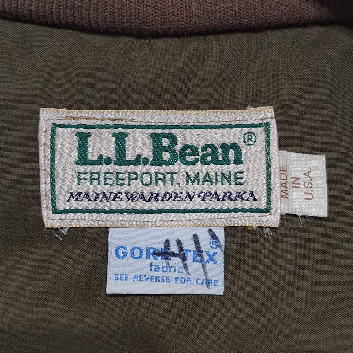 엘엘빈 warden 고어텍스 패딩 파카 XL (105-110) 상품이미지10