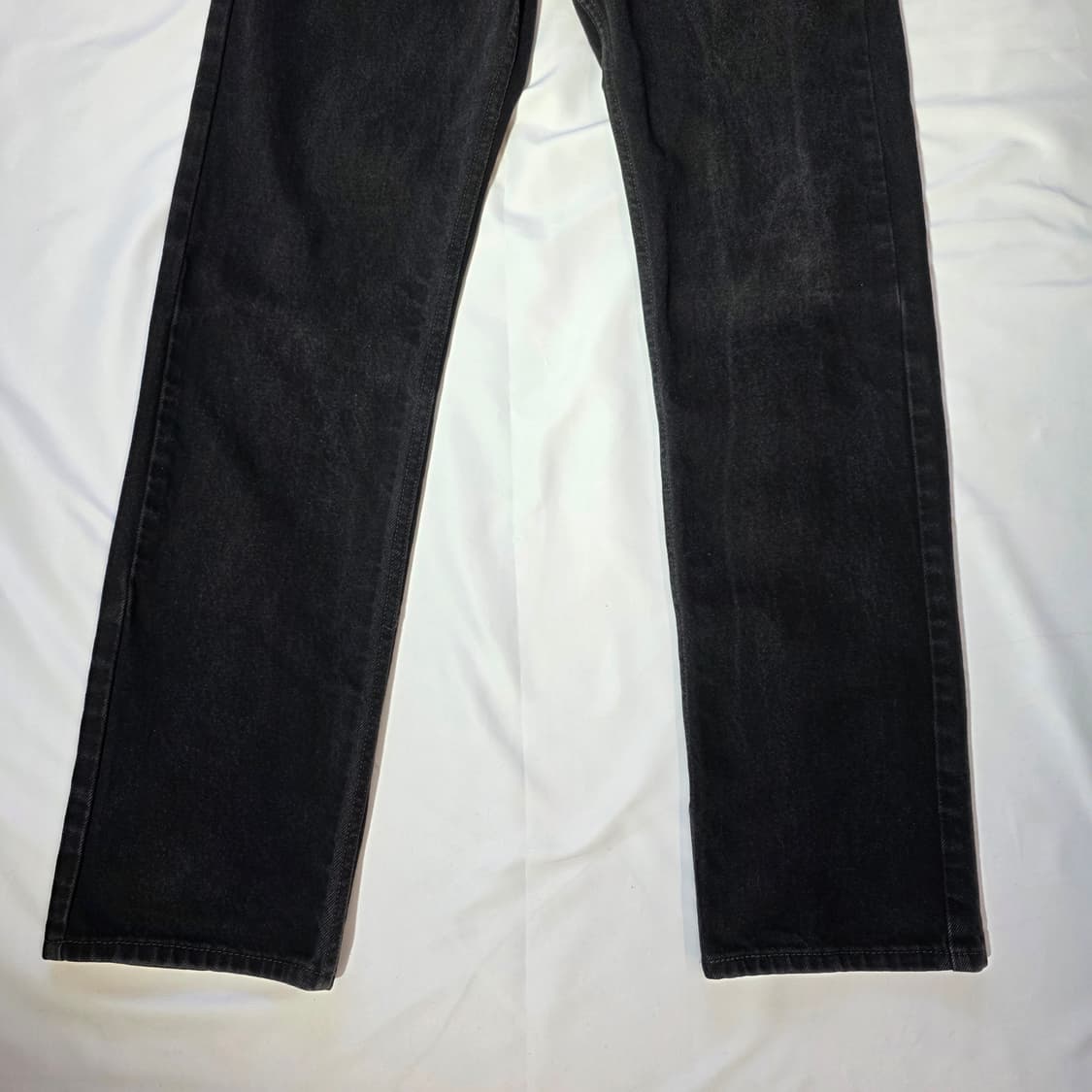 [W31L32]리바이스 505 스트레이트핏 블랙 데님 팬츠 상품이미지3