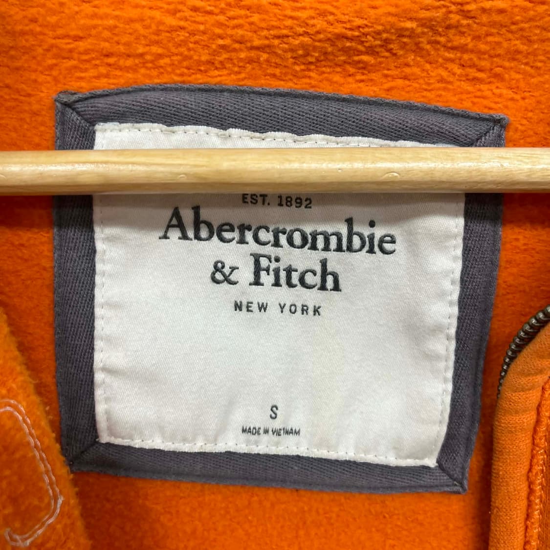 아베크롬비 y2k 여리핏 대대장 작사 후드집업 희귀져지(S) 상품이미지6