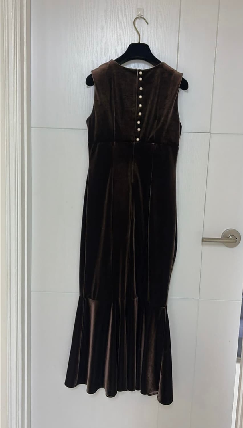 일본브랜드 벨벳 드레스44,55 상품이미지3