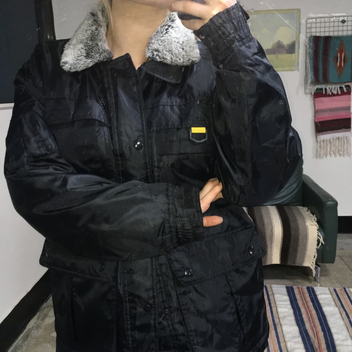 투티/0278 big run 1954 jpn 일본 빈티지 퍼 카라 자켓 상품이미지1