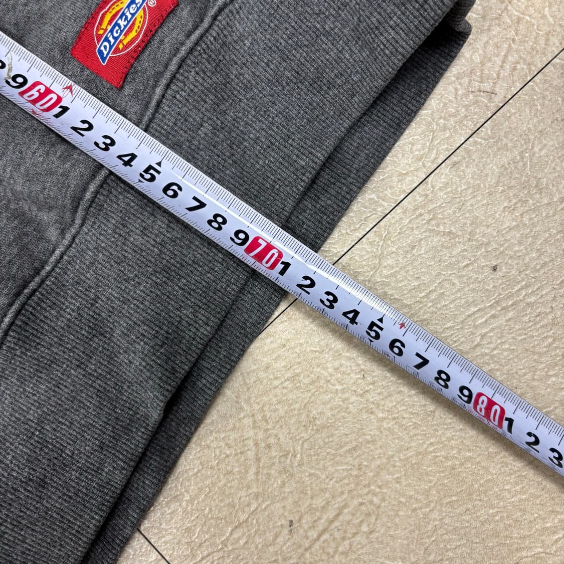 디키즈 오리지널 빅로고 그레이 후드티 상품이미지4