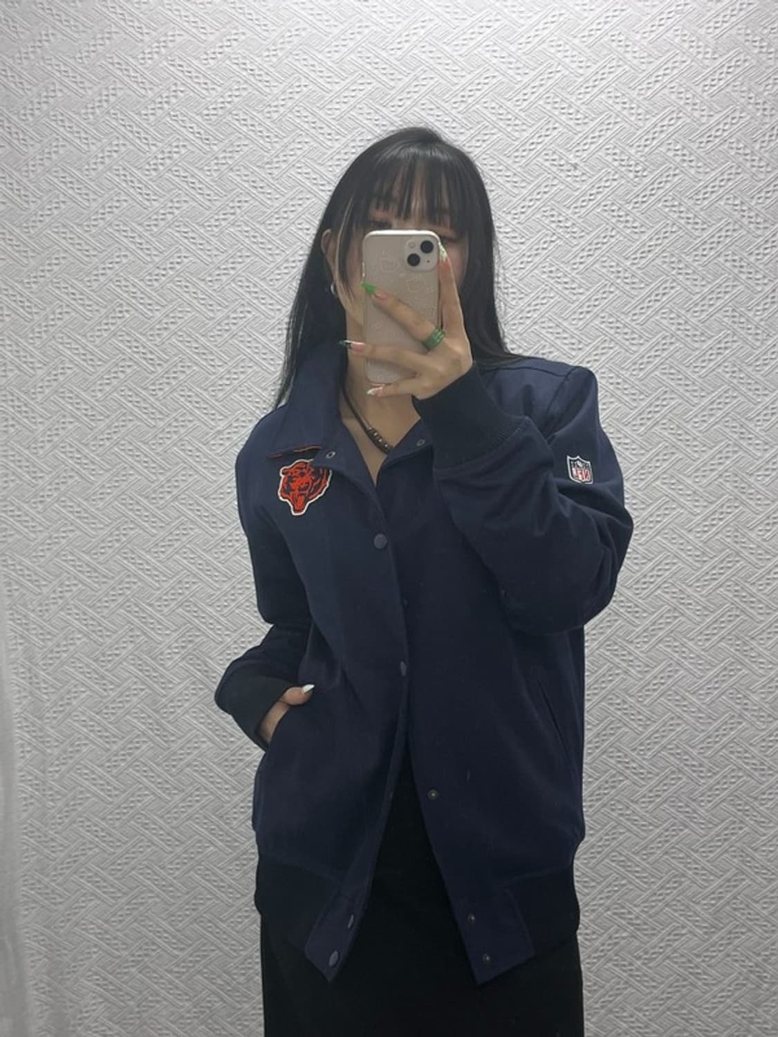 뉴에라 올드스쿨 키치 시카고 베어스 바시티 자켓 M C08901 상품이미지2