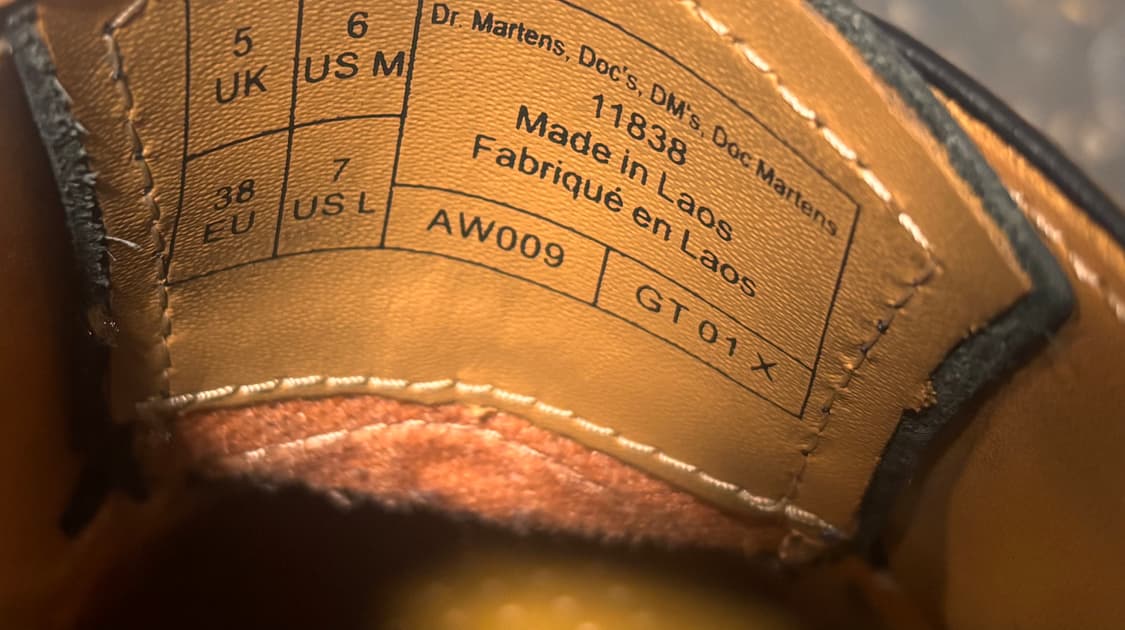 닥터마틴 1461 스무스 UK 5, 240 상품이미지4
