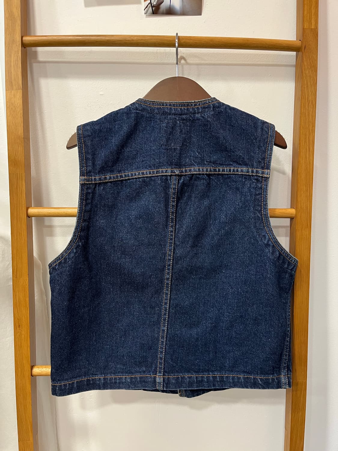 랭글러 데님 조끼 청베스트 상품이미지2