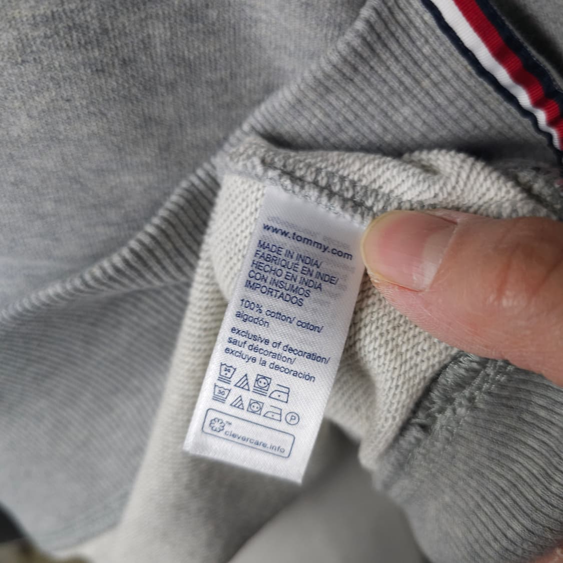 타미힐피거 맨투맨 남자100사이즈  상품이미지5