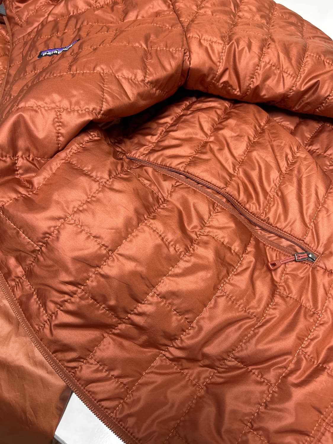 파타고니아 나노퍼프(nano puff) burnished red  XL 상품이미지2