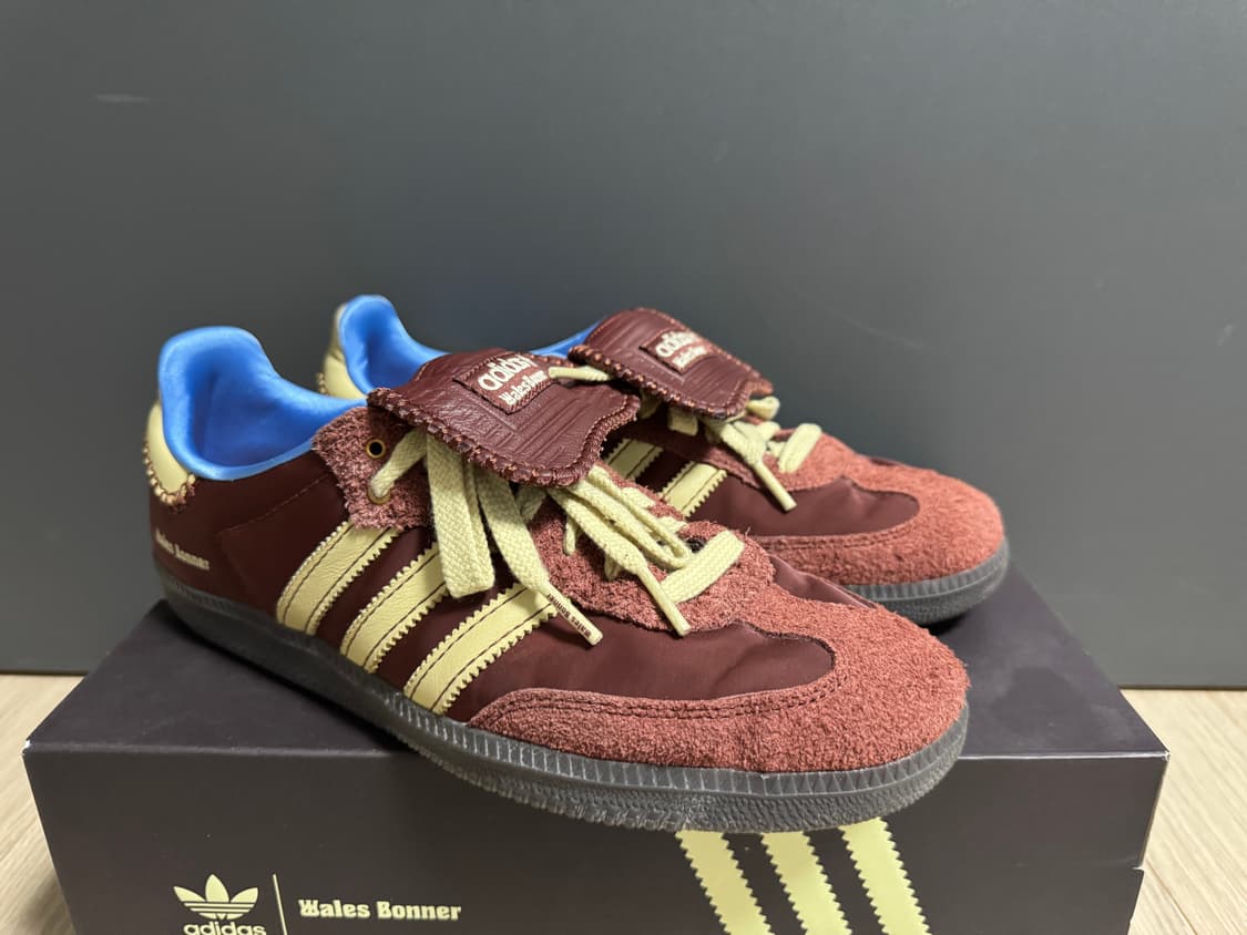 (270) 아디다스 x 웨일스 보너 나일론 삼바 폭스 브라운 샌디 베이지 상품이미지1