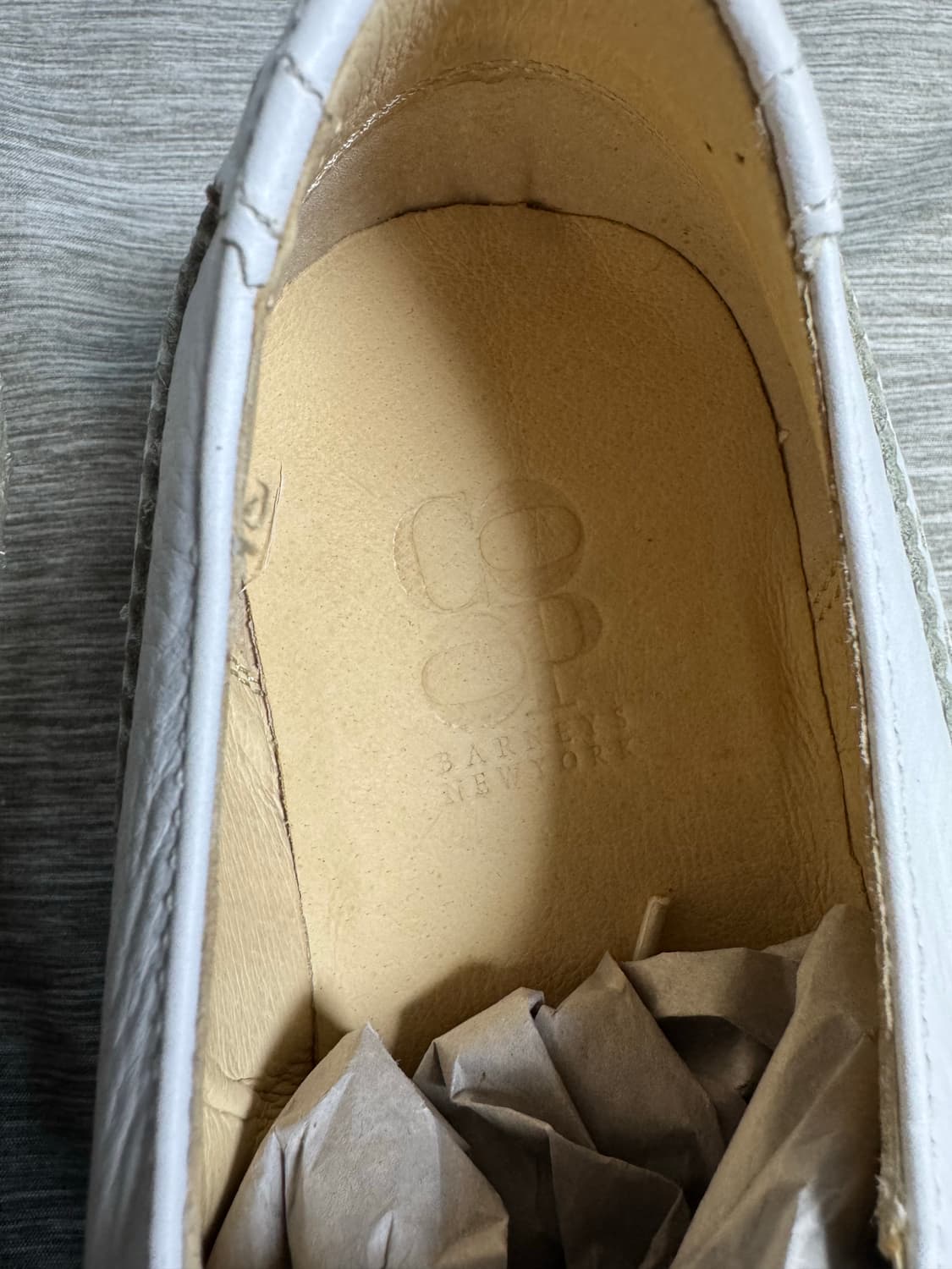 Barneys New York 화이트 윙팁 260 상품이미지4