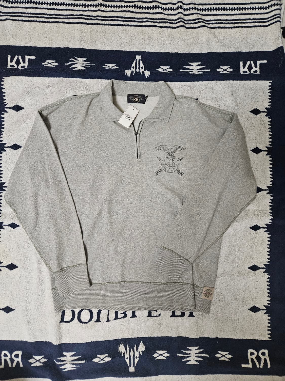 RRL 하프 집업 스웻셔츠 XL 상품이미지1