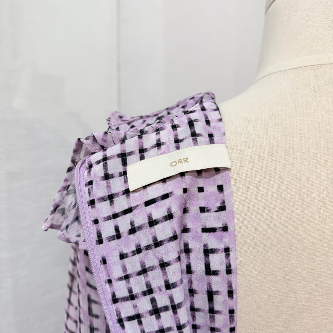 (S)오르 orr 패턴 롱원피스 보라원피스 하객원피스 2993 상품이미지6