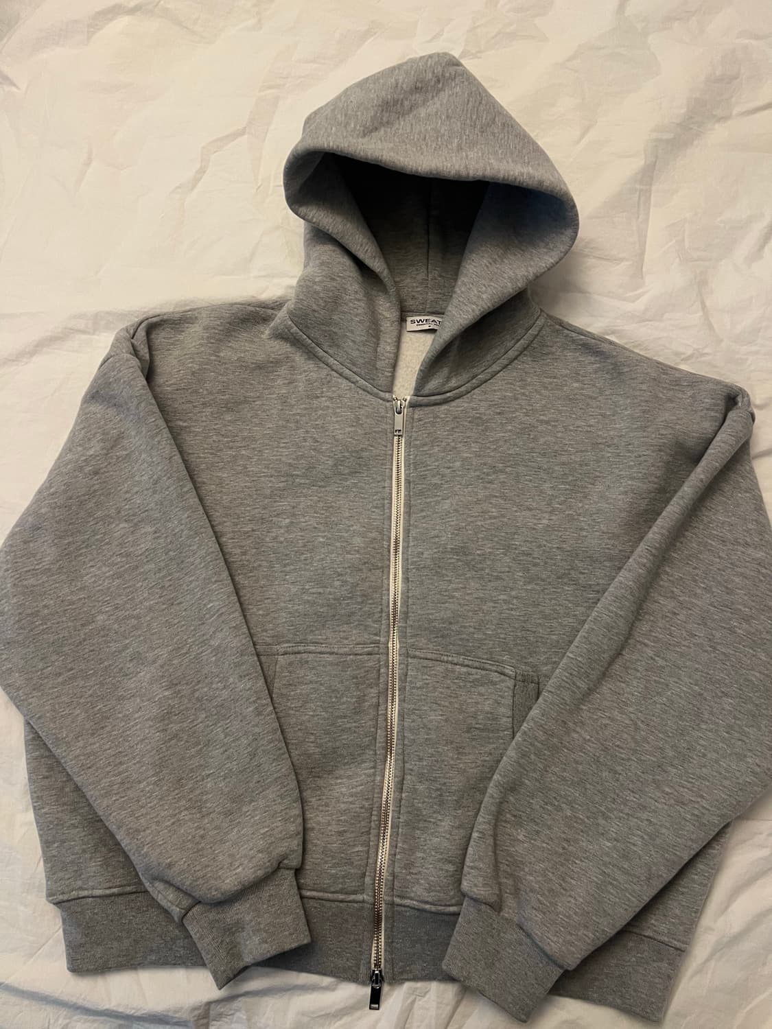 sweatscollective cozy hoodie 후드집업 그레이 M 상품이미지7