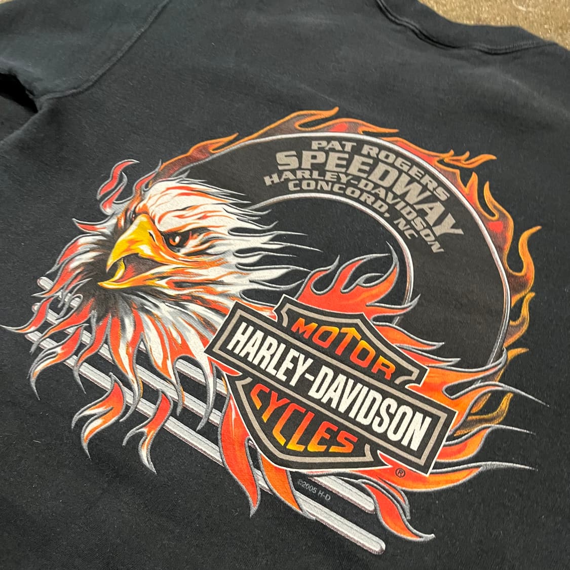 00s 할리데이비슨 플레임 맨투맨 (95) 상품이미지2