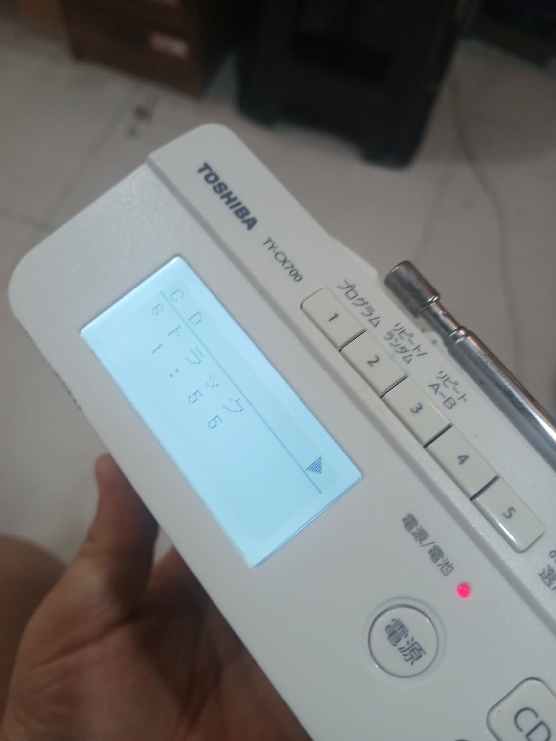 도시바 TOSHIBA TY-CX700 CD 플레이어 상품이미지3