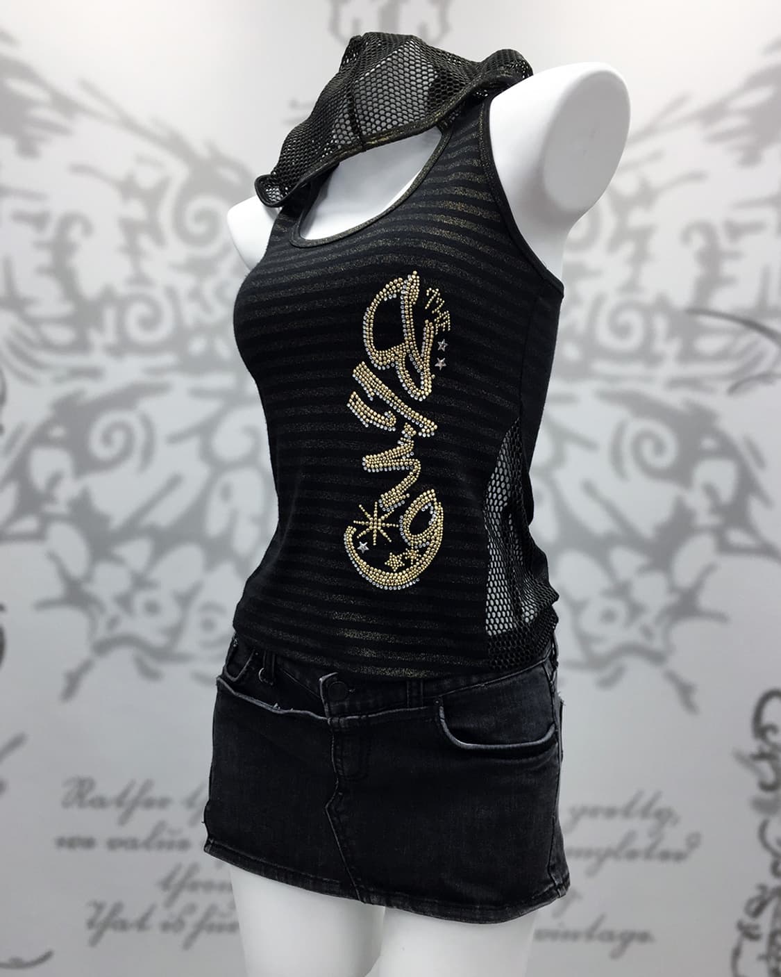 00's mesh hoodie sleeveless 상품이미지2