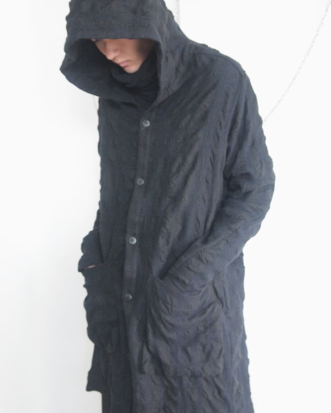 A.F artefact 아티저널 아방가르드 축융 후드코트 상품이미지3