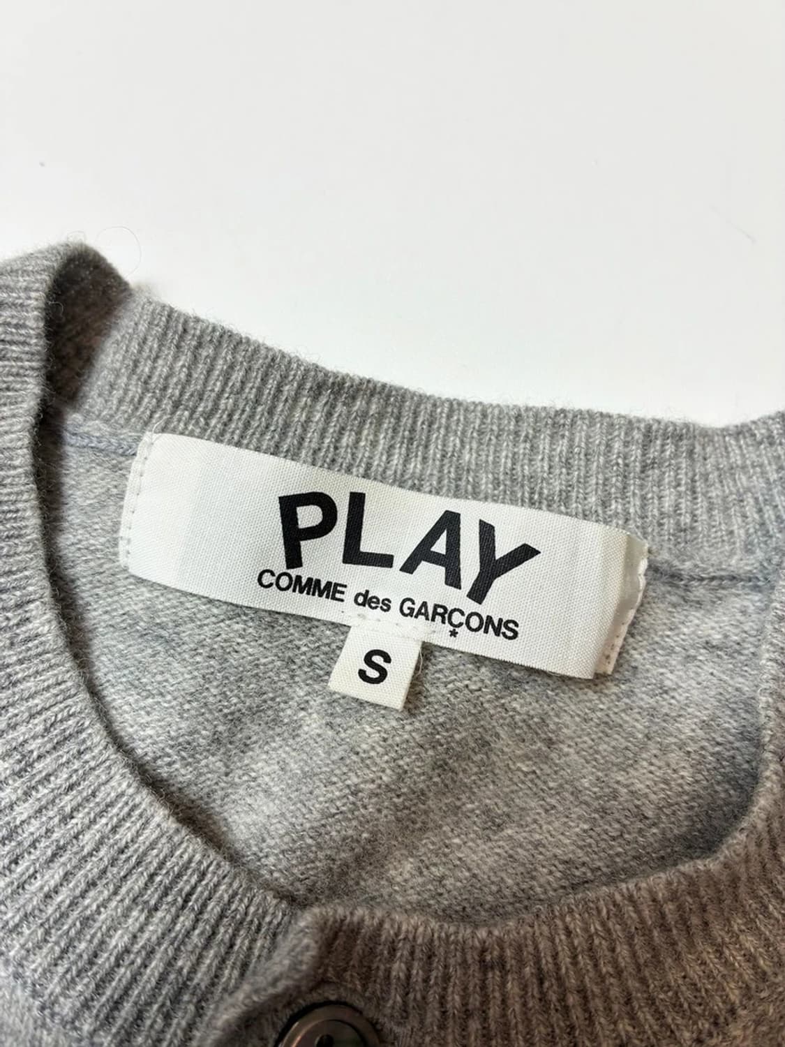 꼼데가르송 우먼스 울 니트 가디건 PN8219 상품이미지6