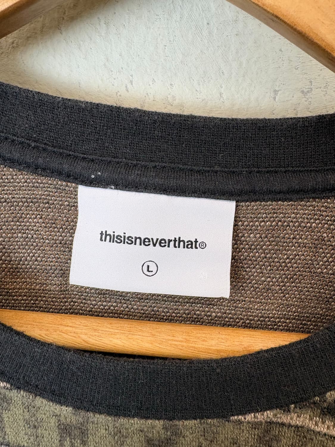 디스이즈네버댓 패턴 스트라이프 티셔츠 상품이미지7