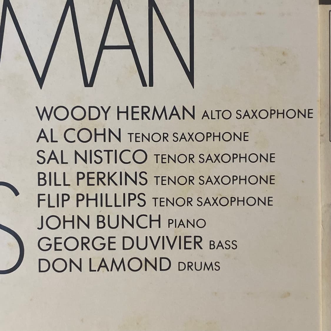 (LP-일본수입) Woody Herman-Four Others 상품이미지7