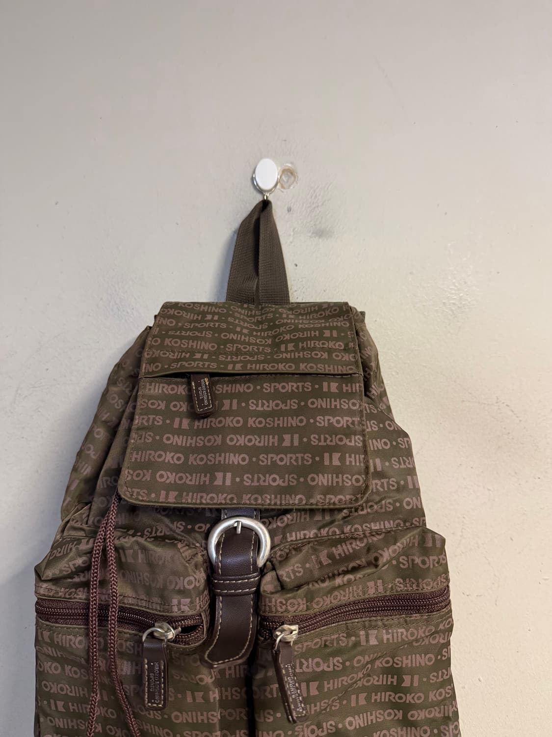 HIROKO KOSHINO sports nylon backpack bro 상품이미지2