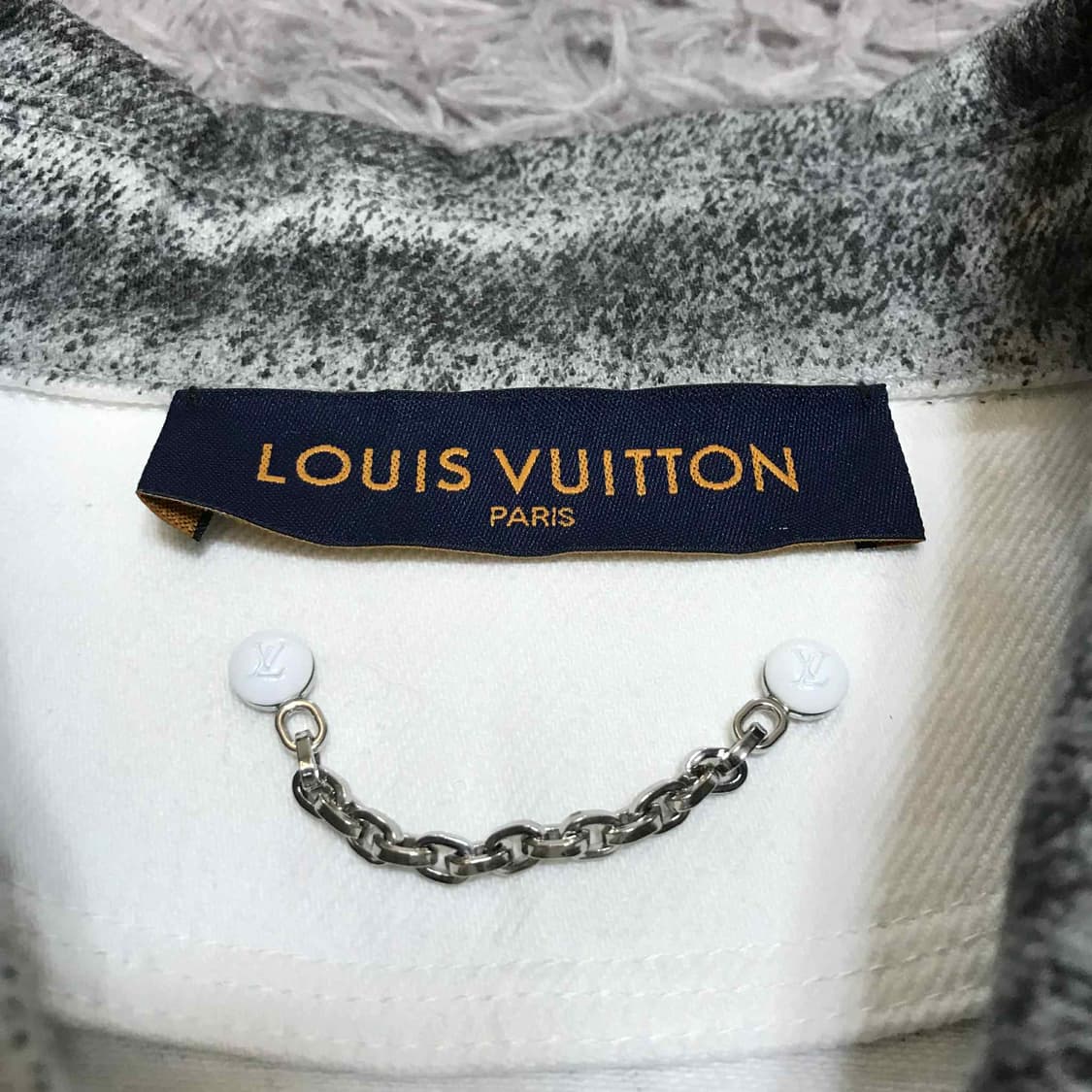 {클로젯}[M][풀구성]루이비통 워크웨어 데님 자켓 상품이미지4