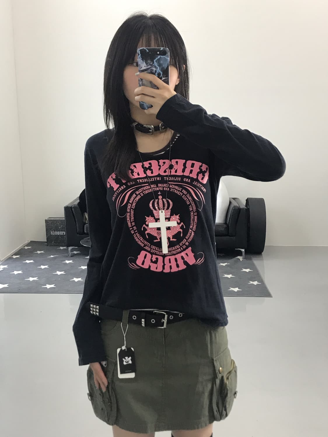 Jpn Y2k Graphic Long Sleeve T-Shirts 상품이미지2