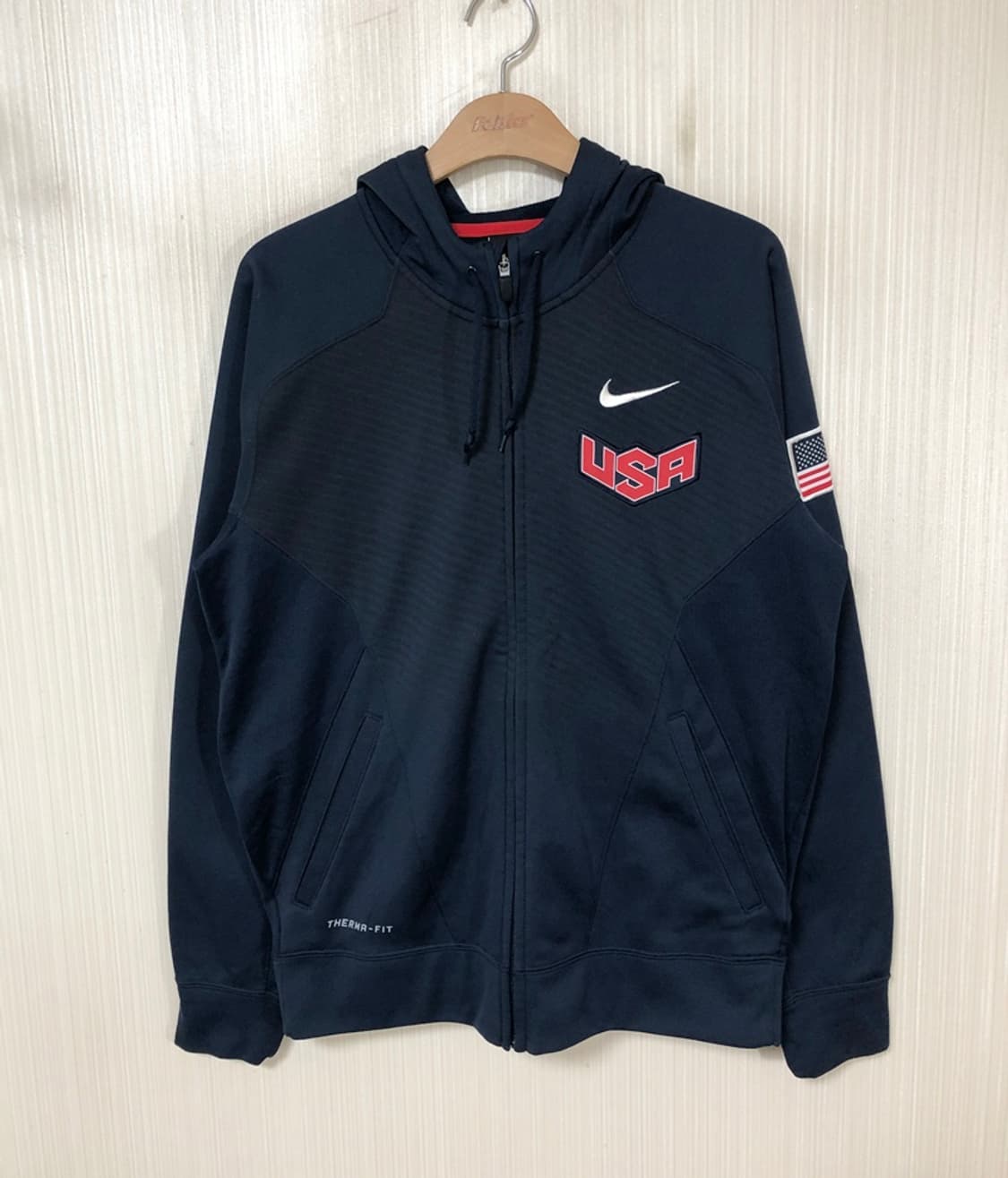 나이키 미국농구국가대표 팀USA 후드집업자켓 M(95) 상품이미지1