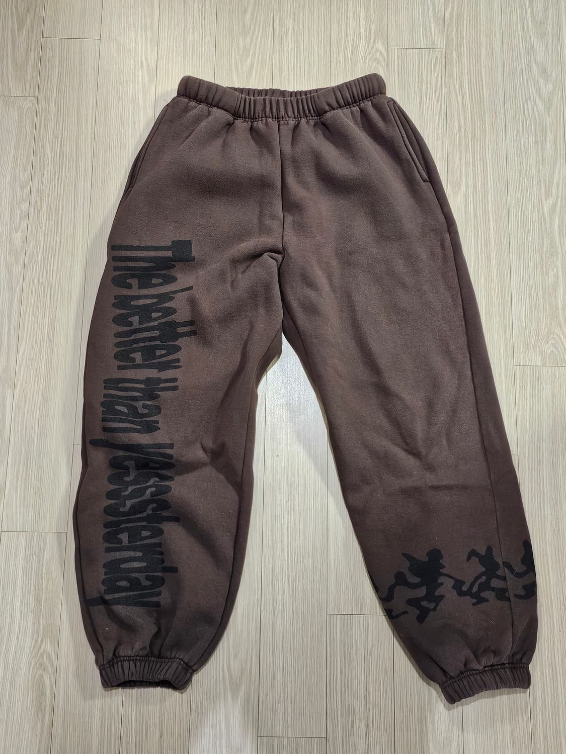 이스트쿤스트 브라운 팬츠 상품이미지1