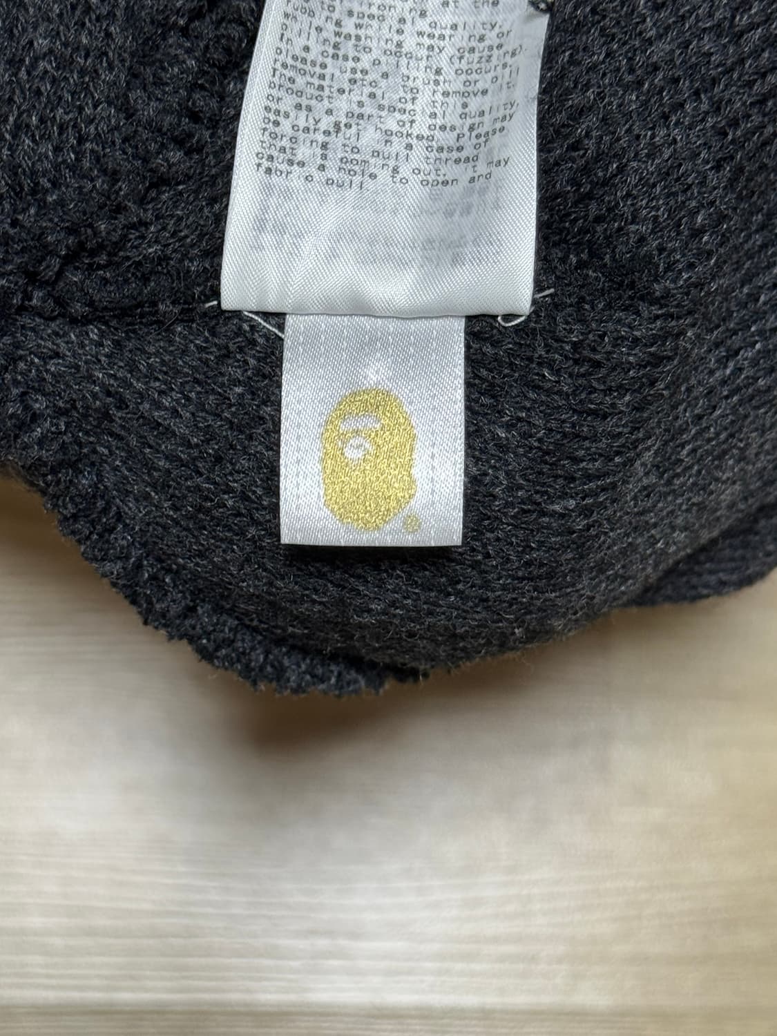 BAPE 비니 Black OS 상품이미지4