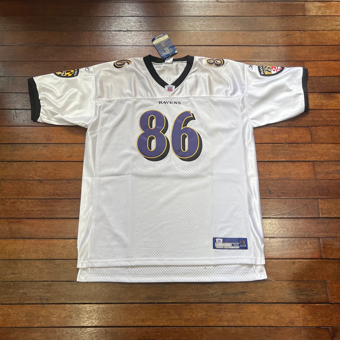 리복 NFL 볼티모어 레이븐스 럭비티 져지 상품이미지1